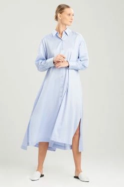 Cotton Sateen Essentials Caftan