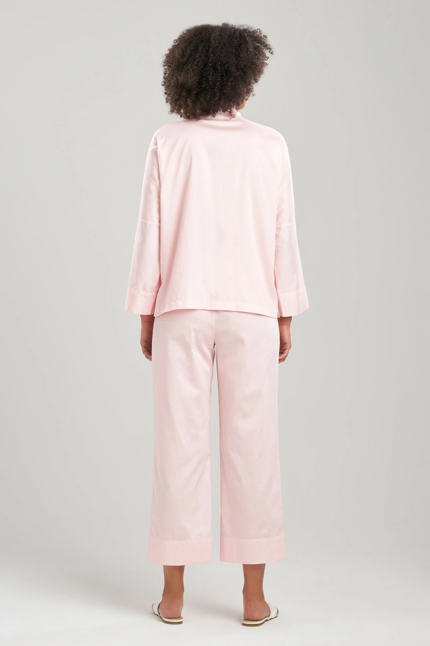 Cotton Sateen Essentials Mandarin PJ 4 Cotton Sateen Essentials Mandarin PJ - Image 4