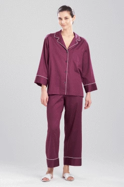Cotton Sateen Essentials Notch PJ