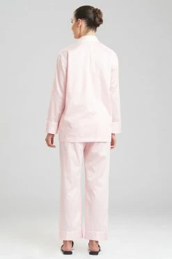 Cotton Sateen Notch PJ 11 Cotton Sateen Notch PJ -Natori Sales Shop Cotton Sateen Notch PJ Blush by Natori 2 14512.1643817739