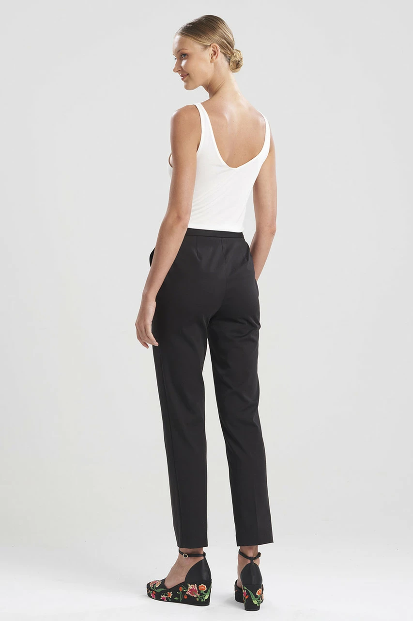 Cotton Sateen Tapered Pants 4 Cotton Sateen Tapered Pants - Image 4