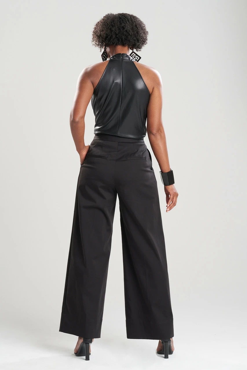 Cotton Sateen Trouser Pants 2 Cotton Sateen Trouser Pants - Image 2