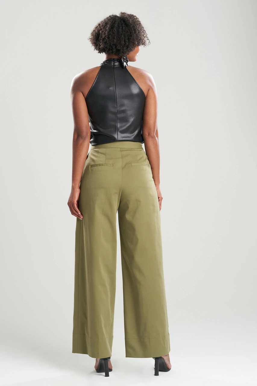 Cotton Sateen Trouser Pants 5 Cotton Sateen Trouser Pants - Image 5