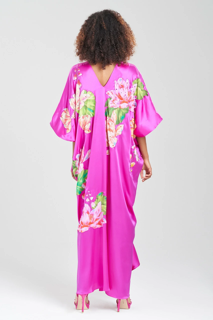 Couture Hanabi Beaded Silk Caftan 2 Couture Hanabi Beaded Silk Caftan - Image 2