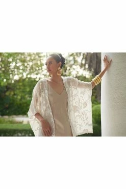 Couture Piña Embroidered Jacket 8 Couture Piña Embroidered Jacket -Natori Sales Shop Couture Pina Embroidered Jacket Natural by JN 2 79386.1677877820