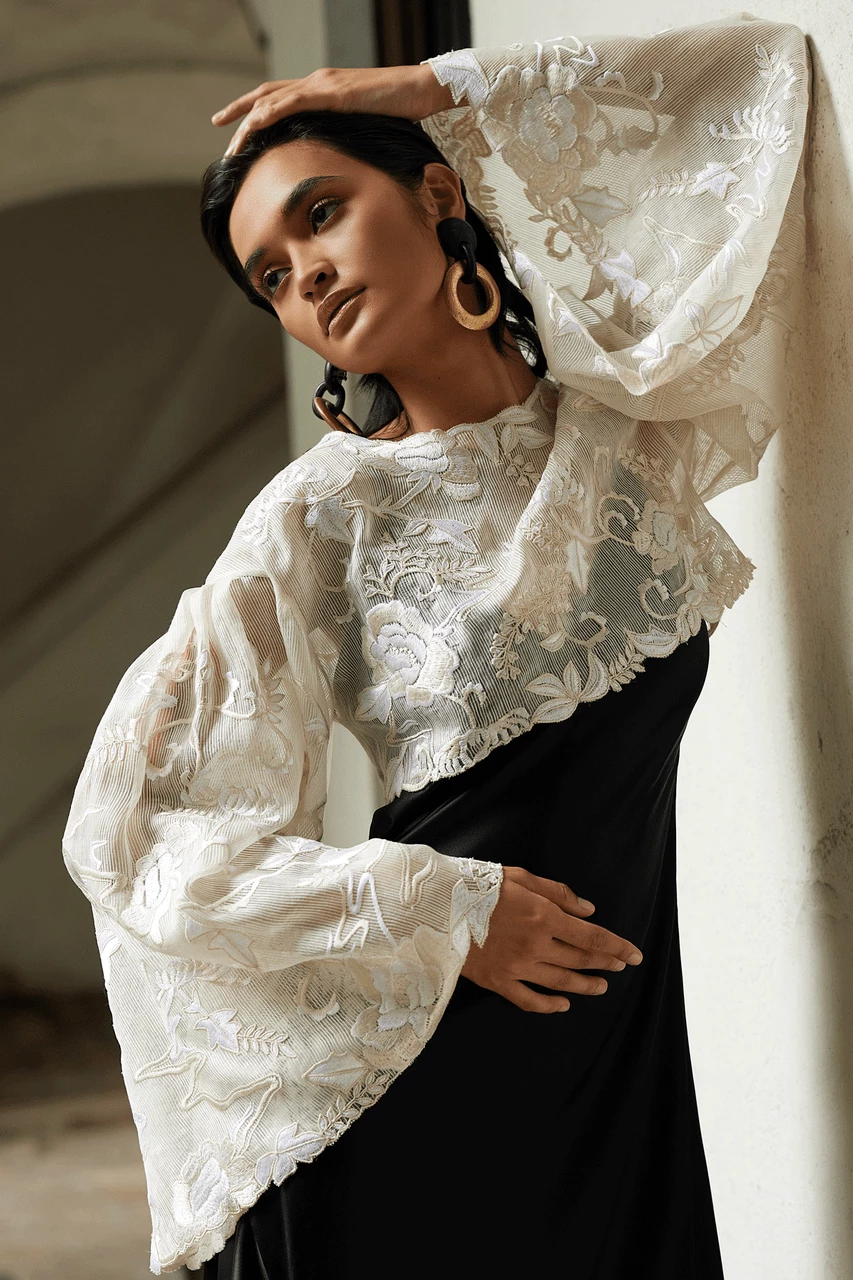 Couture Piña Embroidered Top 3 Couture Piña Embroidered Top - Image 3