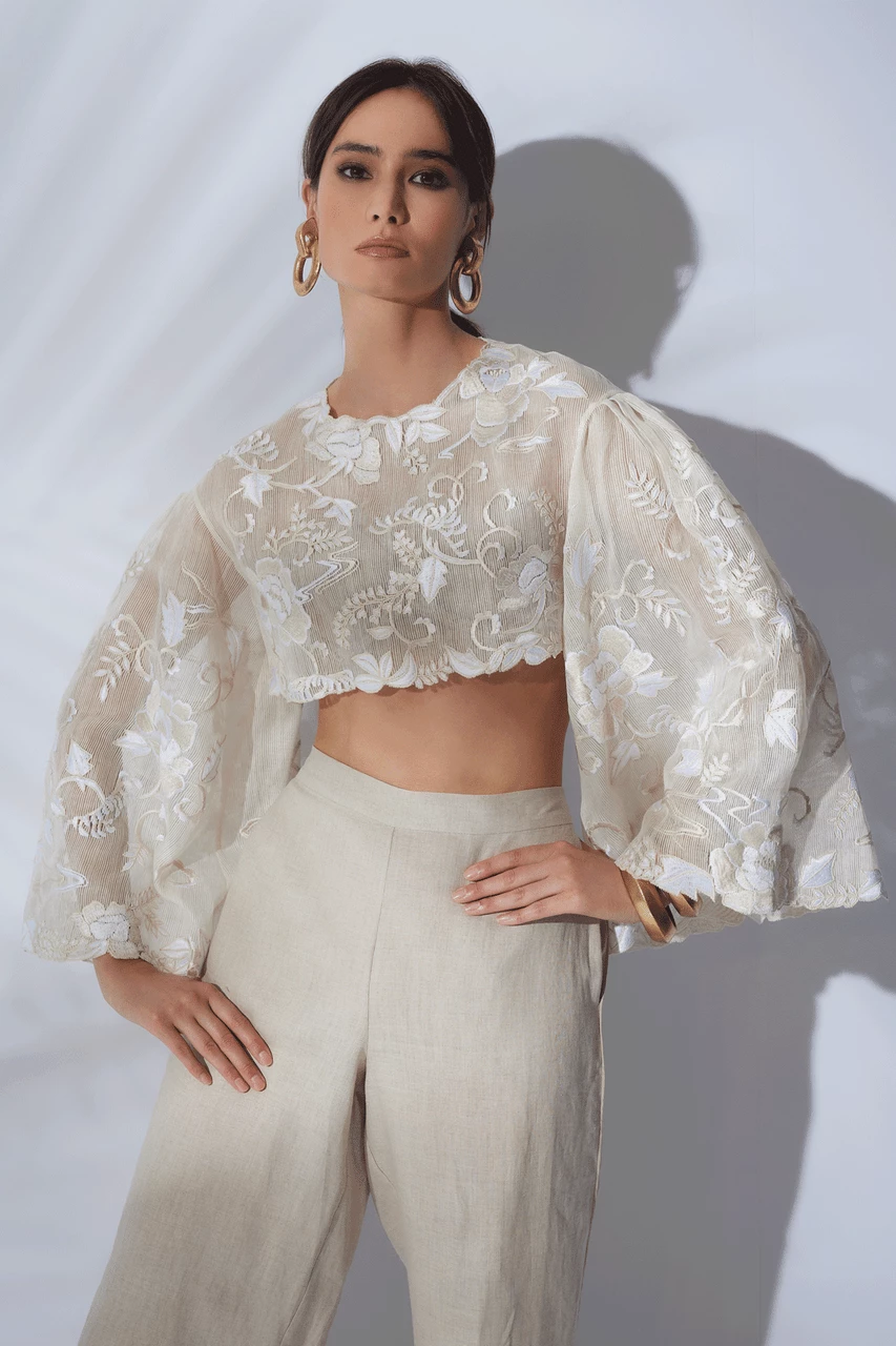 Couture Piña Embroidered Top 5 Couture Piña Embroidered Top - Image 5