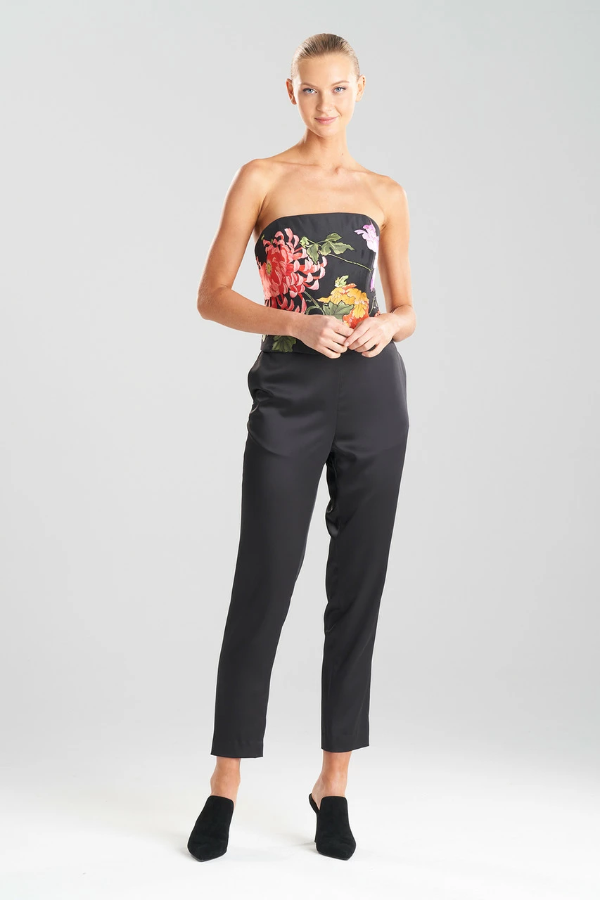 Couture Silk Taffeta Applique Bustier 1 Couture Silk Taffeta Applique Bustier