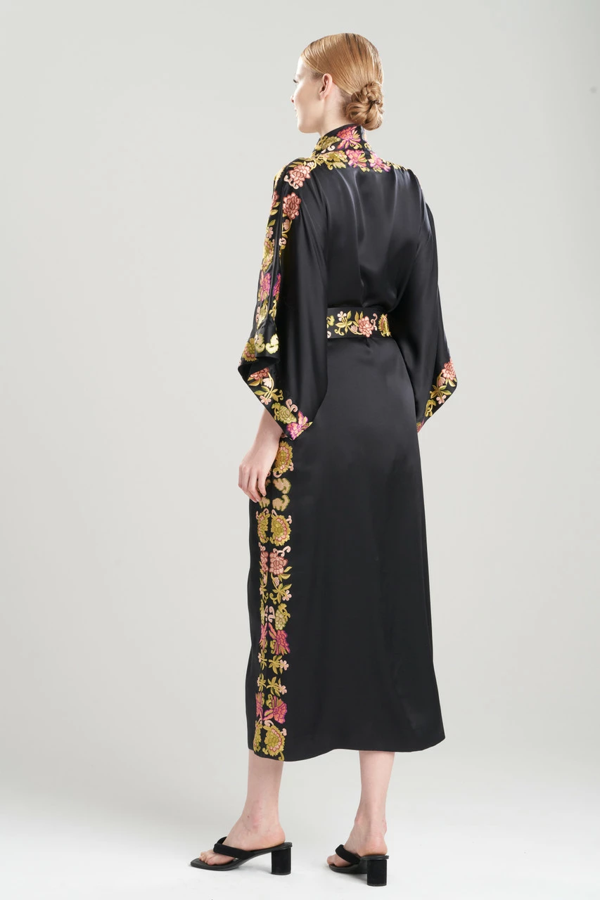Couture Yasugi Embroidered Silk Robe 2 Couture Yasugi Embroidered Silk Robe - Image 2