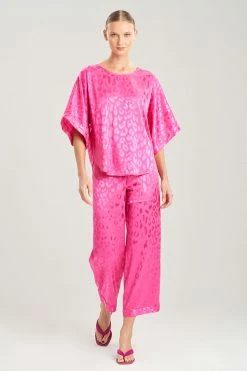 Decadence Pullover PJ -Natori Sales Shop Decadence Pullover PJ Tropical Pink by Natori 60016.1644349411