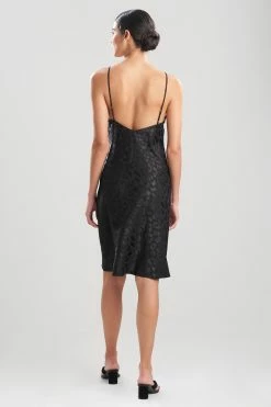 Decadence V-Neck Chemise -Natori Sales Shop Decadence V Neck Chemise Black by Natori 2 82663.1644348019