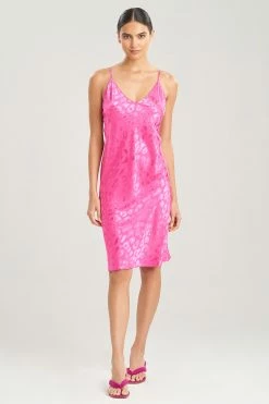 Decadence V-Neck Chemise -Natori Sales Shop Decadence V Neck Chemise Tropical Pink by Natori 91756.1646940855