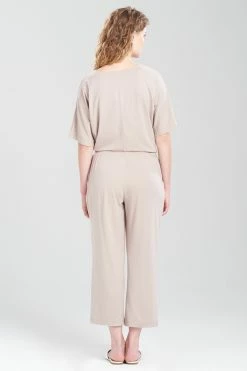 Ease Crop Pants -Natori Sales Shop Ease Crop Pants Sandstone by N Natori 2 27230.1675356795