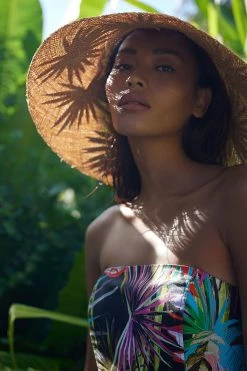 El Nido Embroidered Raffia Hat 14 El Nido Embroidered Raffia Hat -Natori Sales Shop El Nido Embroidered Raffia Hat Natural by Natori 3 51651.1683323953