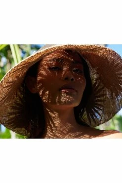 El Nido Embroidered Raffia Hat 16 El Nido Embroidered Raffia Hat -Natori Sales Shop El Nido Embroidered Raffia Hat Natural by Natori 4 75660.1678464278