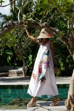 El Nido Embroidered Raffia Hat 13 El Nido Embroidered Raffia Hat -Natori Sales Shop El Nido Embroidered Raffia Hat Natural by Natori 87816.1678464269