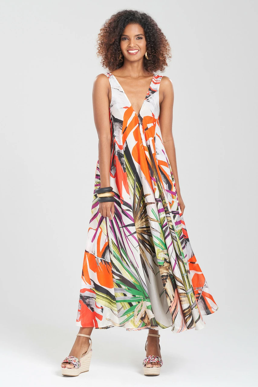 El Nido Obi Silk Oversized Tank Dress 1 El Nido Obi Silk Oversized Tank Dress