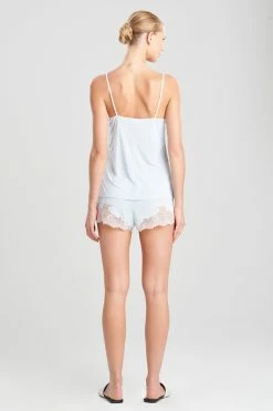 Enchant Cami Tap PJ -Natori Sales Shop Enchant Cami Tap PJ Frosted Blue Shell Pink by Natori 2 80047.1648484771