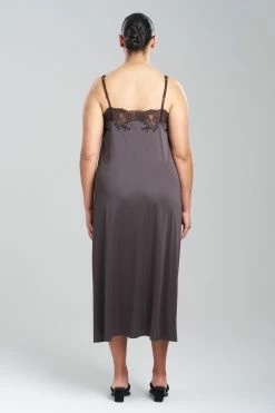 Enchant Lace Applique Gown -Natori Sales Shop Enchant Lace Applique Gown Espresso by Natori 2 81869.1692198947