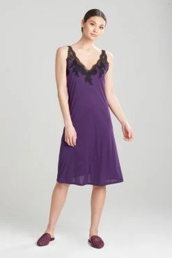 Enchant V-Neck Slip -Natori Sales Shop Enchant V Neck Slip Amethyst by Natori 11869.1663874655