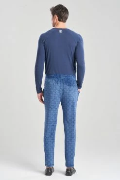 Enso Infinity Velour Lounge Pants -Natori Sales Shop Enso Infinity Velour Lounge Pants Dress Blues by Natori 3 53604.1664397802