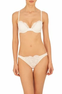 Essence Demi Contour Underwire Bra -Natori Sales Shop Essence Demi Contour Underwire Bright Essence Bikini White by Natori 52449.1678736744