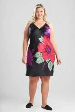 Exotica Slip -Natori Sales Shop Exotica Slip Black Multi by Natori 3 96623.1657830122