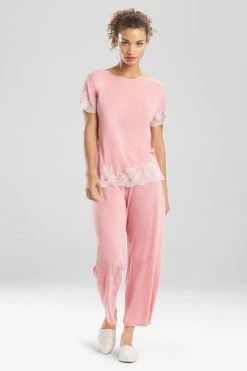 Luxe Shangri-La TENCEL™ Short Sleeve PJ Basics 57 Luxe Shangri-La TENCEL™ Short Sleeve PJ Basics -Natori Sales Shop F76056 HWR 1 09818.1598040993