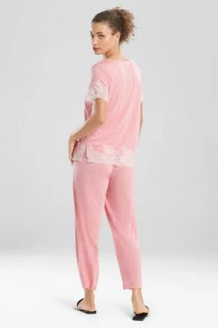 Luxe Shangri-La TENCEL™ Short Sleeve PJ Basics 58 Luxe Shangri-La TENCEL™ Short Sleeve PJ Basics -Natori Sales Shop F76056 HWR 2 03256.1581437613