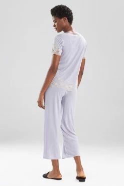 Luxe Shangri-La TENCEL™ Short Sleeve PJ Basics 60 Luxe Shangri-La TENCEL™ Short Sleeve PJ Basics -Natori Sales Shop F76056 PBE 2 55943.1601417639