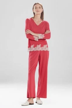 Luxe Shangri-La TENCEL™ Long Sleeve PJ 38 Luxe Shangri-La TENCEL™ Long Sleeve PJ -Natori Sales Shop F76356 HBO 1 30479.1604334669