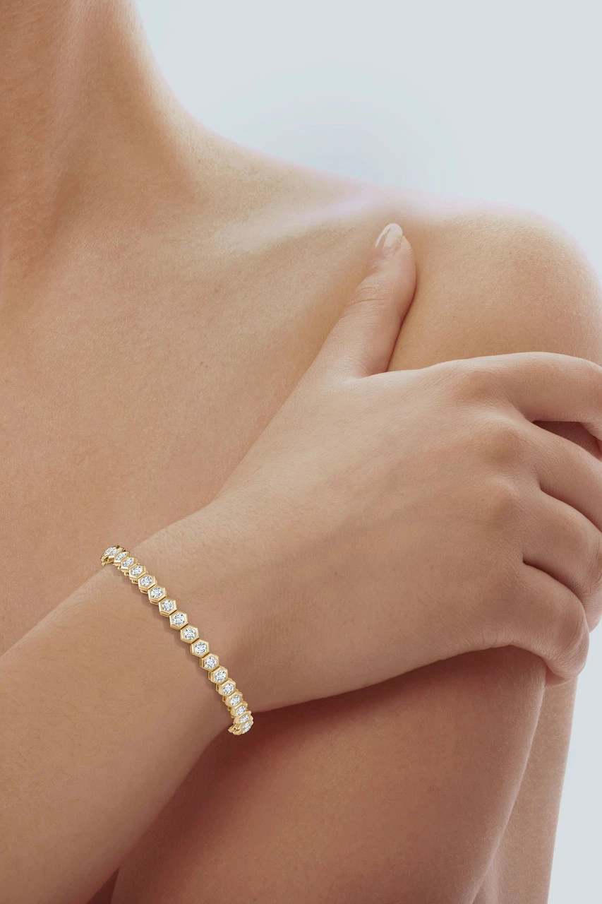Indochine Diamond Tennis Bracelet 4 Indochine Diamond Tennis Bracelet - Image 4