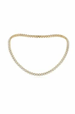 Indochine Diamond Tennis Necklace