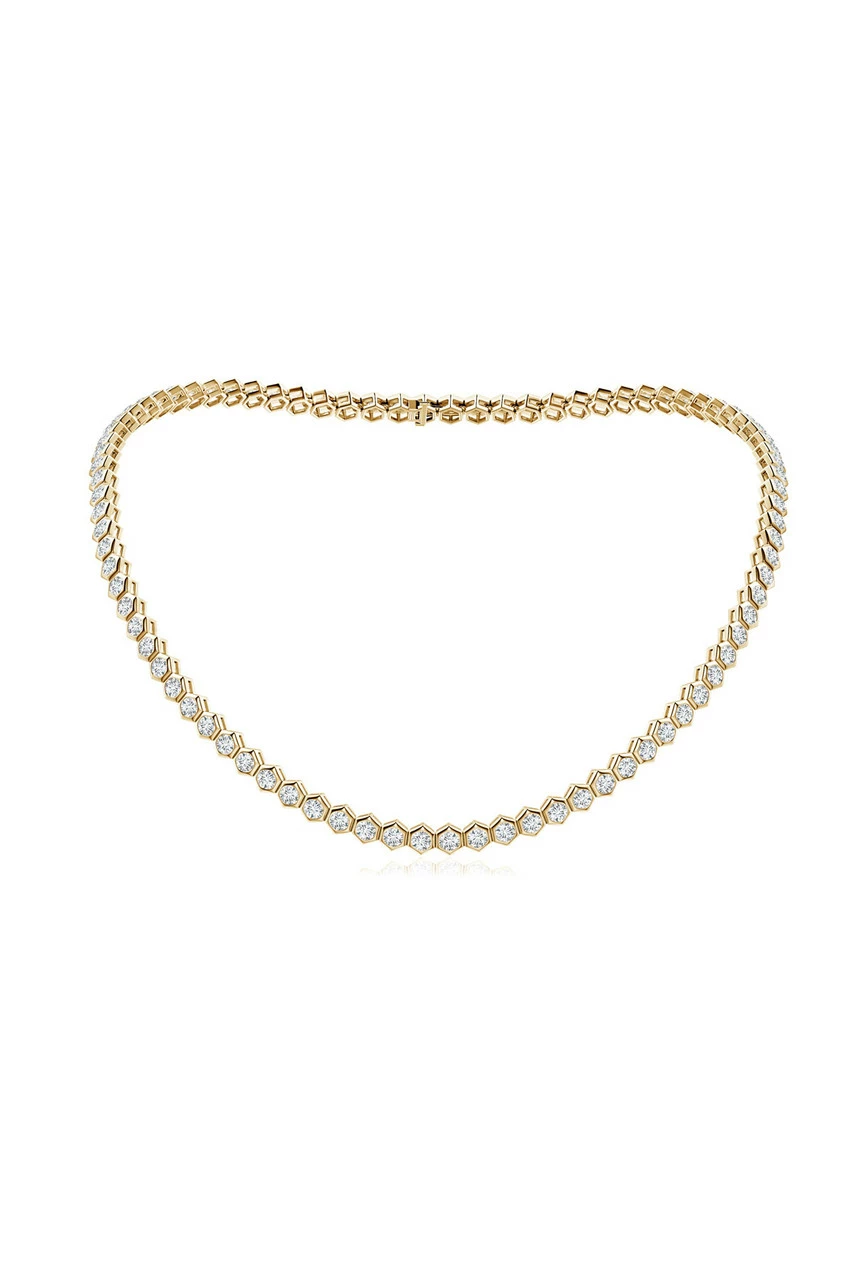 Indochine Diamond Tennis Necklace 1 Indochine Diamond Tennis Necklace