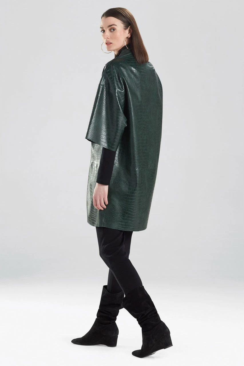 Faux Croco Kimono Long Topper 4 Faux Croco Kimono Long Topper - Image 4