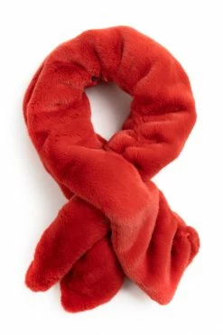 Faux Mink Scarf