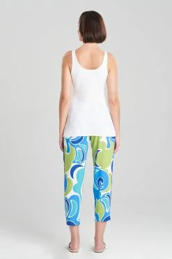 Feathers Element Scoop Neck Tank 7 Feathers Element Scoop Neck Tank -Natori Sales Shop Feathers Element Lenzing Ecovero Viscose Tank White by Natori 2 56203.1675721897