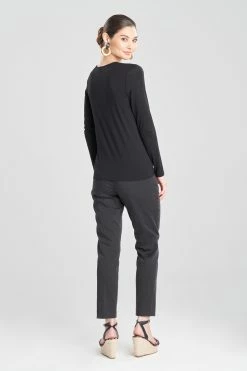 Feathers Element Layering Top 7 Feathers Element Layering Top -Natori Sales Shop Feathers Element Lenzing Ecovero Viscose Top Black by Natori 2 81762.1675192603