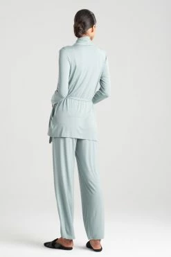 Feathers Element Wrap 20 Feathers Element Wrap -Natori Sales Shop Feathers Element Wrap Eucalyptus Green by Natori 2 93705.1655834904