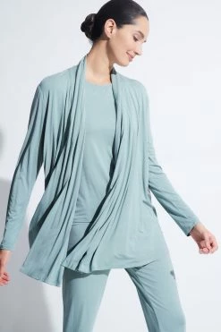 Feathers Element Wrap 23 Feathers Element Wrap -Natori Sales Shop Feathers Element Wrap Eucalyptus Green by Natori 21428.1663601019