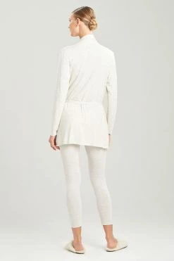 Feathers Element Wrap 18 Feathers Element Wrap -Natori Sales Shop Feathers Element Wrap Heather Pebble Stone by Natori 2 99474.1645628643