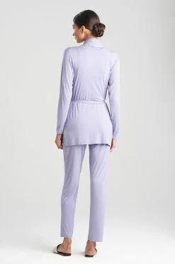 Feathers Element Wrap 22 Feathers Element Wrap -Natori Sales Shop Feathers Element Wrap Slate Purple by Natori 2 89026.1655834911