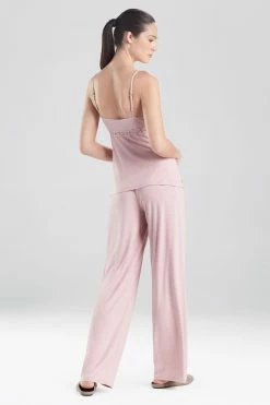 Feathers Essentials Cami PJ -Natori Sales Shop Feathers Essentials Cami PJ Heather Tea Rose by Natori 2 80465.1629221682