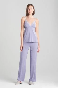 Feathers Essentials Cami PJ -Natori Sales Shop Feathers Essentials Cami PJ Slate Purple by Natori 85083.1655749981
