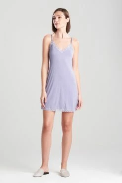 Feathers Essentials Chemise 64 Feathers Essentials Chemise -Natori Sales Shop Feathers Essentials Chemise Slate Purple by Natori 60909.1655740518