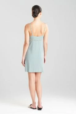 Feathers Essentials Lace Chemise 43 Feathers Essentials Lace Chemise -Natori Sales Shop Feathers Essentials Lace Chemise Eucalyptus Green by Natori 2 45514.1660762915