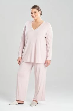 Feathers Essentials PJ -Natori Sales Shop Feathers Essentials PJ Rosette by Natori 98103.1668113825