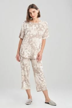 Floral Camo Top 6 Floral Camo Top -Natori Sales Shop Floral Camo Top Sand Taupe by N Natori 04853.1692967313