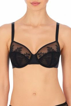 Frame Full Fit Unlined Underwire Bra -Natori Sales Shop Frame Full Fit Unlined Underwire Bra Black by Natori 88788.1666207592