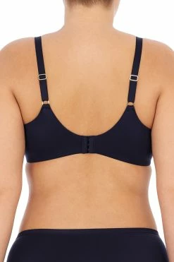Frame Full Fit Unlined Underwire Bra -Natori Sales Shop Frame Full Fit Unlined Underwire Bra Dark Blue Combo by Natori 3 48857.1669753421